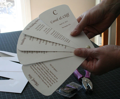 Perfect Petals DIY Fan Program Kit and Template