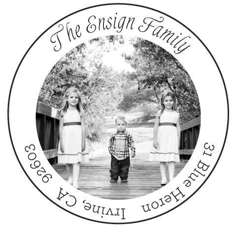 Circle label