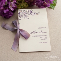 Lupine Swirls Bat Mizvah ProgramPicture