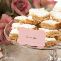 Pink Bracket Dessert CardPicture